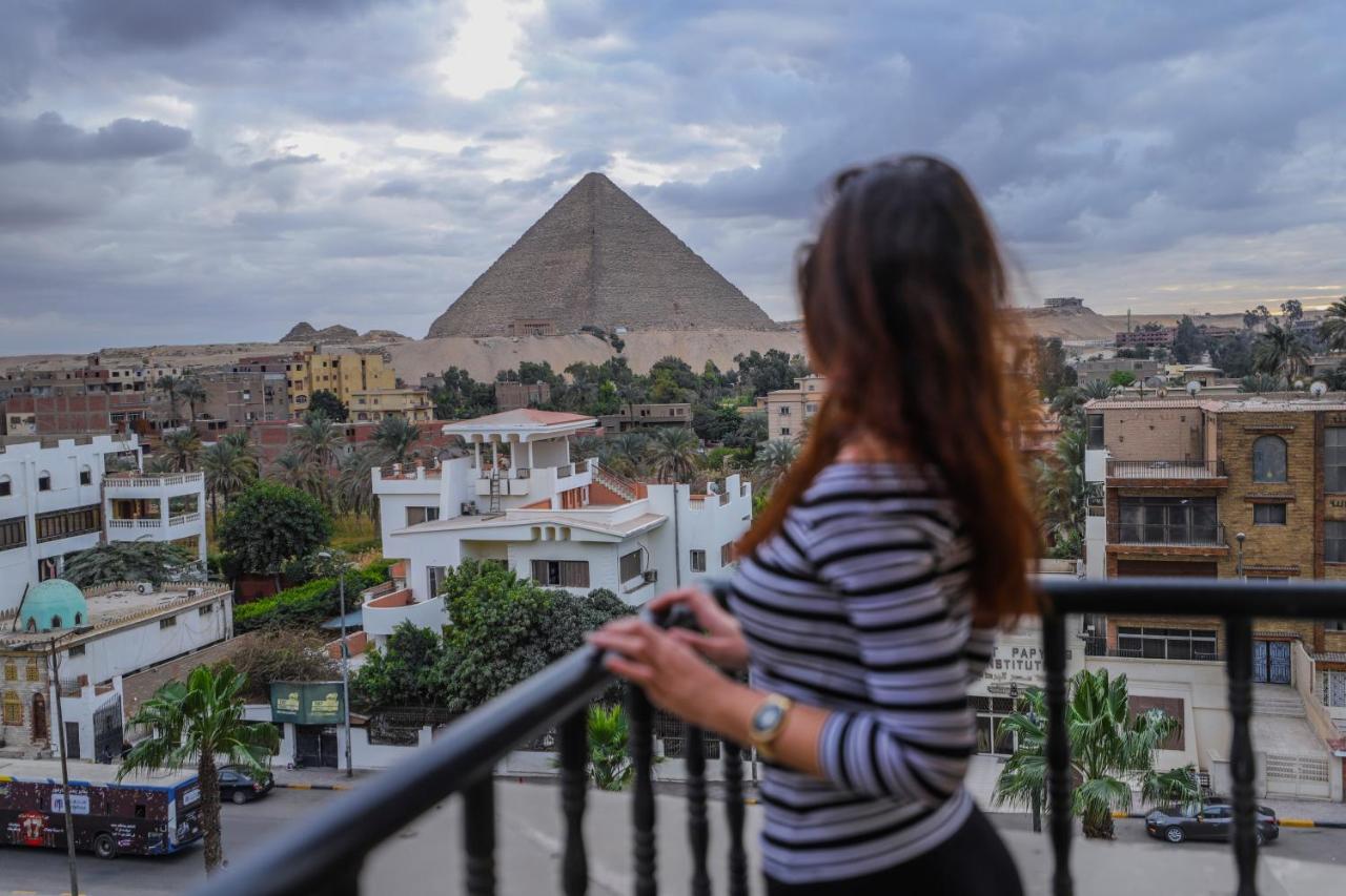 Tiba Pyramids Hotel Giza Exterior foto