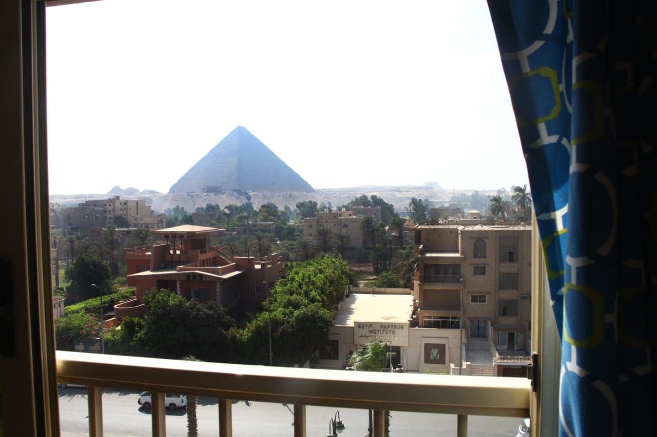 Tiba Pyramids Hotel Giza Exterior foto