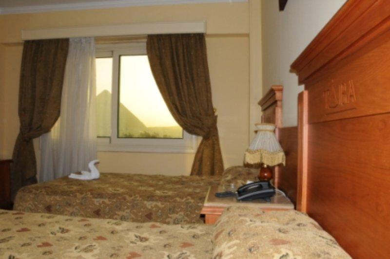 Tiba Pyramids Hotel Giza Exterior foto